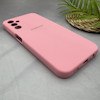 قاب گوشی Galaxy A14 سامسونگ سیلیکونی اورجینال پاک کنی سورا SORA درجه یک زیربسته صورتی کد 165176