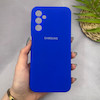 قاب گوشی Galaxy A14 سامسونگ سیلیکونی اورجینال پاک کنی سورا SORA درجه یک زیربسته آبی کاربنی کد 165179