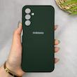 قاب گوشی Galaxy A15 سامسونگ سیلیکونی اورجینال پاک کنی سورا SORA درجه یک زیربسته سبز تیره کد 165182