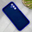 قاب گوشی Galaxy A15 سامسونگ سیلیکونی اورجینال پاک کنی سورا SORA درجه یک زیربسته آبی کاربنی کد 165183