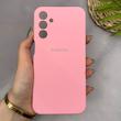 قاب گوشی Galaxy A15 سامسونگ سیلیکونی اورجینال پاک کنی سورا SORA درجه یک زیربسته صورتی کد 165186