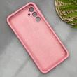 قاب گوشی Galaxy A15 سامسونگ سیلیکونی اورجینال پاک کنی سورا SORA درجه یک زیربسته صورتی کد 165186