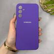 قاب گوشی Galaxy A15 سامسونگ سیلیکونی اورجینال پاک کنی سورا SORA درجه یک زیربسته بنفش کد 165187