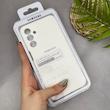 قاب گوشی Galaxy A15 سامسونگ سیلیکونی اورجینال پاک کنی سورا SORA درجه یک زیربسته سفید کد 165189