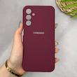 قاب گوشی Galaxy A15 سامسونگ سیلیکونی اورجینال پاک کنی سورا SORA درجه یک زیربسته زرشکی کد 165190