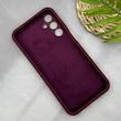 قاب گوشی Galaxy A15 سامسونگ سیلیکونی اورجینال پاک کنی سورا SORA درجه یک زیربسته زرشکی کد 165190