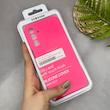 قاب گوشی Galaxy A15 سامسونگ سیلیکونی اورجینال پاک کنی سورا SORA درجه یک زیربسته سرخابی کد 165191