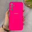 قاب گوشی Galaxy A15 سامسونگ سیلیکونی اورجینال پاک کنی سورا SORA درجه یک زیربسته سرخابی کد 165191