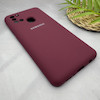 قاب گوشی Galaxy A21S سامسونگ سیلیکونی اورجینال پاک کنی سورا SORA درجه یک زیربسته زرشکی کد 165216