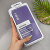 قاب گوشی Galaxy A24 سامسونگ سیلیکونی اورجینال پاک کنی سورا SORA درجه یک زیربسته بنفش کد 165221