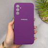 قاب گوشی Galaxy A24 سامسونگ سیلیکونی اورجینال پاک کنی سورا SORA درجه یک زیربسته بنفش کد 165222