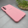 قاب گوشی Galaxy A24 سامسونگ سیلیکونی اورجینال پاک کنی سورا SORA درجه یک زیربسته صورتی کد 165223