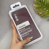 قاب گوشی Galaxy A24 سامسونگ سیلیکونی اورجینال پاک کنی سورا SORA درجه یک زیربسته زرشکی کد 165226
