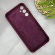 قاب گوشی Galaxy A24 سامسونگ سیلیکونی اورجینال پاک کنی سورا SORA درجه یک زیربسته زرشکی کد 165226