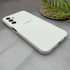 قاب گوشی Galaxy A24 سامسونگ سیلیکونی اورجینال پاک کنی سورا SORA درجه یک زیربسته سفید کد 165227