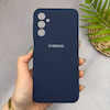 قاب گوشی Galaxy A24 سامسونگ سیلیکونی اورجینال پاک کنی سورا SORA درجه یک زیربسته سرمه ای کد 165232
