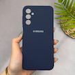 قاب گوشی Galaxy A24 سامسونگ سیلیکونی اورجینال پاک کنی سورا SORA درجه یک زیربسته سرمه ای کد 165232
