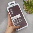 قاب گوشی Galaxy A25 سامسونگ سیلیکونی اورجینال پاک کنی سورا SORA درجه یک زیربسته زرشکی کد 165243