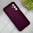 قاب گوشی Galaxy A25 سامسونگ سیلیکونی اورجینال پاک کنی سورا SORA درجه یک زیربسته زرشکی کد 165243