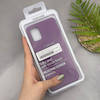 قاب گوشی Galaxy A31 سامسونگ سیلیکونی اورجینال پاک کنی سورا SORA درجه یک زیربسته بنفش کد 165246