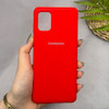 قاب گوشی Galaxy A31 سامسونگ سیلیکونی اورجینال پاک کنی سورا SORA درجه یک زیربسته قرمز کد 165248