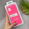 قاب گوشی Galaxy A31 سامسونگ سیلیکونی اورجینال پاک کنی سورا SORA درجه یک زیربسته سرخابی کد 165249