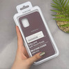 قاب گوشی Galaxy A31 سامسونگ سیلیکونی اورجینال پاک کنی سورا SORA درجه یک زیربسته زرشکی کد 165250