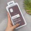 قاب گوشی Galaxy A31 سامسونگ سیلیکونی اورجینال پاک کنی سورا SORA درجه یک زیربسته زرشکی کد 165250