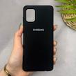 قاب گوشی Galaxy A31 سامسونگ سیلیکونی اورجینال پاک کنی سورا SORA درجه یک زیربسته مشکی کد 165252