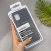 قاب گوشی Galaxy A31 سامسونگ سیلیکونی اورجینال پاک کنی سورا SORA درجه یک زیربسته سرمه ای کد 165254