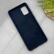 قاب گوشی Galaxy A31 سامسونگ سیلیکونی اورجینال پاک کنی سورا SORA درجه یک زیربسته سرمه ای کد 165254