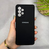 قاب گوشی Galaxy A33 سامسونگ سیلیکونی اورجینال پاک کنی سورا SORA درجه یک زیربسته مشکی کد 165257