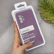 قاب گوشی Galaxy A33 سامسونگ سیلیکونی اورجینال پاک کنی سورا SORA درجه یک زیربسته بنفش کد 165260