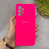 قاب گوشی Galaxy A33 سامسونگ سیلیکونی اورجینال پاک کنی سورا SORA درجه یک زیربسته سرخابی کد 165262