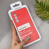 قاب گوشی Galaxy A35 سامسونگ سیلیکونی اورجینال پاک کنی سورا SORA درجه یک زیربسته قرمز کد 165270