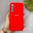 قاب گوشی Galaxy A35 سامسونگ سیلیکونی اورجینال پاک کنی سورا SORA درجه یک زیربسته قرمز کد 165270