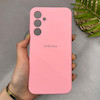 قاب گوشی Galaxy A35 سامسونگ سیلیکونی اورجینال پاک کنی سورا SORA درجه یک زیربسته صورتی کد 165273
