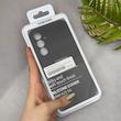 قاب گوشی Galaxy A35 سامسونگ سیلیکونی اورجینال پاک کنی سورا SORA درجه یک زیربسته مشکی کد 165274