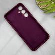 قاب گوشی Galaxy A35 سامسونگ سیلیکونی اورجینال پاک کنی سورا SORA درجه یک زیربسته زرشکی کد 165277
