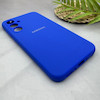 قاب گوشی Galaxy A35 سامسونگ سیلیکونی اورجینال پاک کنی سورا SORA درجه یک زیربسته آبی کاربنی کد 165279