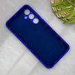 قاب گوشی Galaxy A35 سامسونگ سیلیکونی اورجینال پاک کنی سورا SORA درجه یک زیربسته آبی کاربنی کد 165279