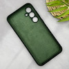 قاب گوشی Galaxy A35 سامسونگ سیلیکونی اورجینال پاک کنی سورا SORA درجه یک زیربسته سبز تیره کد 165280