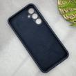 قاب گوشی Galaxy A35 سامسونگ سیلیکونی اورجینال پاک کنی سورا SORA درجه یک زیربسته سرمه ای کد 165281