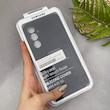 قاب گوشی Galaxy A35 سامسونگ سیلیکونی اورجینال پاک کنی سورا SORA درجه یک زیربسته سرمه ای کد 165281