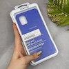 قاب گوشی Galaxy A51 سامسونگ سیلیکونی اورجینال پاک کنی سورا SORA درجه یک زیربسته آبی کاربنی کد 165282