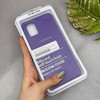 قاب گوشی Galaxy A51 سامسونگ سیلیکونی اورجینال پاک کنی سورا SORA درجه یک زیربسته بنفش کد 165285