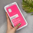 قاب گوشی Galaxy A51 سامسونگ سیلیکونی اورجینال پاک کنی سورا SORA درجه یک زیربسته سرخابی کد 165286