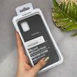 قاب گوشی Galaxy A51 سامسونگ سیلیکونی اورجینال پاک کنی سورا SORA درجه یک زیربسته مشکی کد 165290