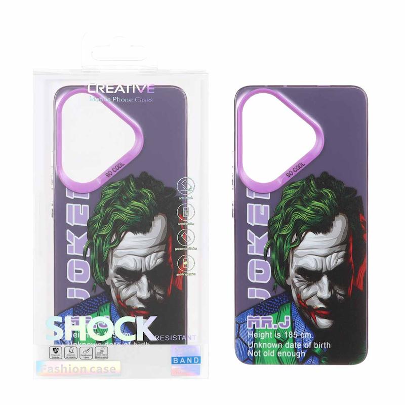 قاب گوشی Poco F6 شیائومی فانتزی سخت اورجینال SO COOL دکمه کرومی جوکر کد 180365