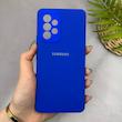 قاب گوشی Galaxy A53 سامسونگ سیلیکونی اورجینال پاک کنی سورا SORA درجه یک زیربسته آبی کاربنی کد 165297